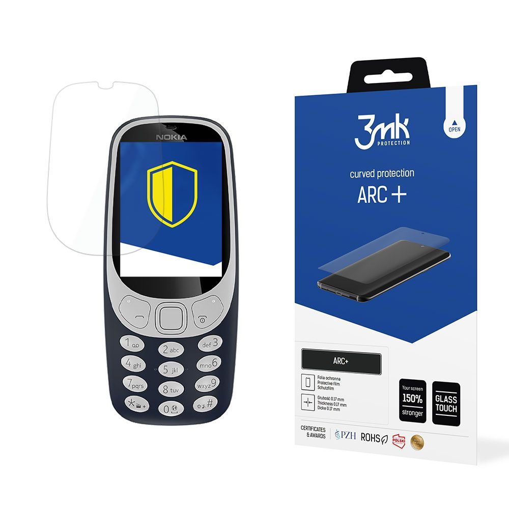 3mk ARC+ kijelző védőfólia Nokia 3310 2017