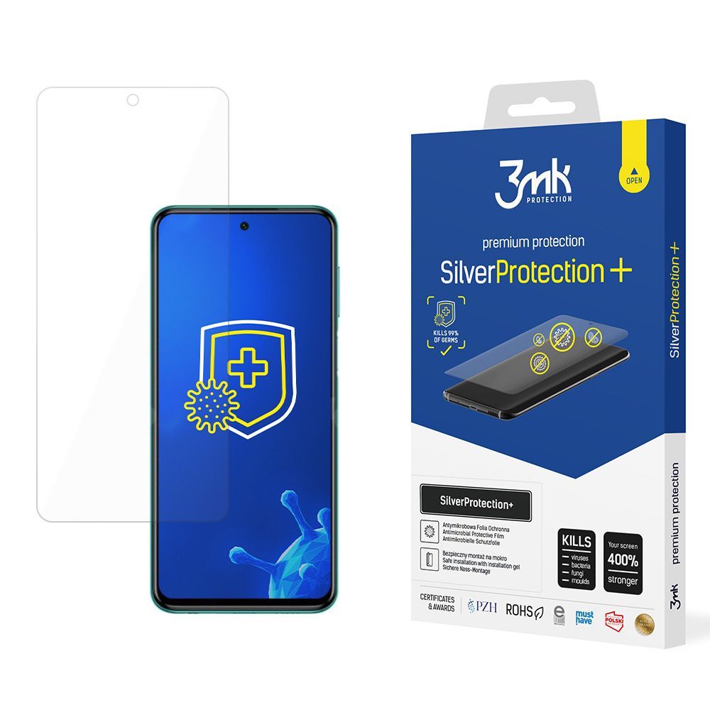 3mk SilverProtection+ antimikrobiális védőfólia Xiaomi Redmi Note 9S