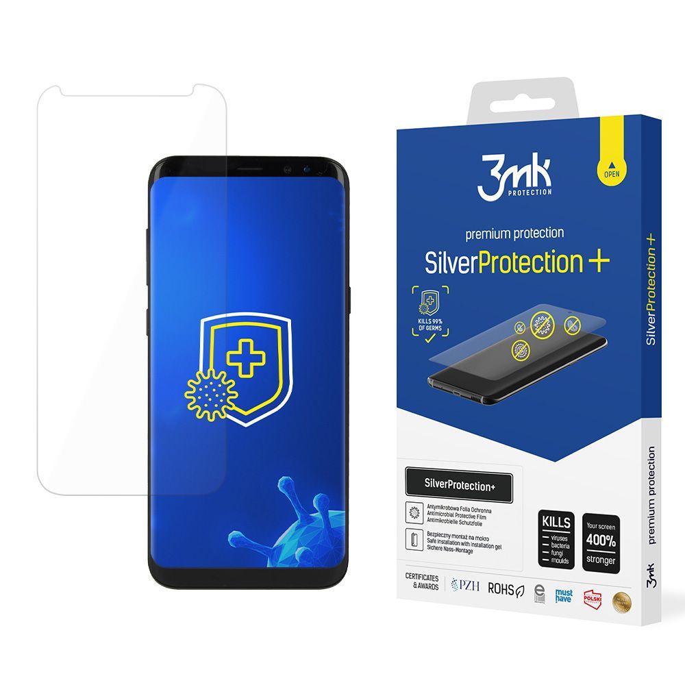 3mk SilverProtection+ antimikrobiális védőfólia Samsung Galaxy S8 Plus