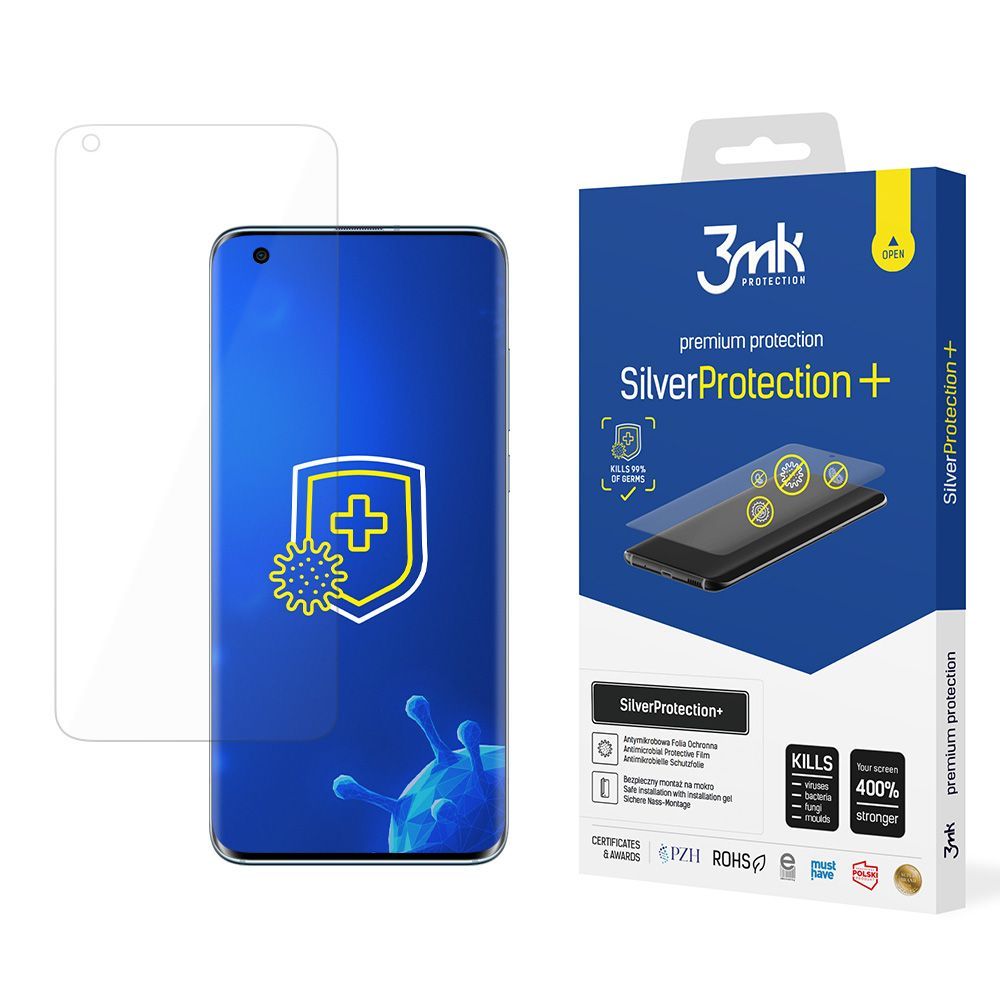 3mk SilverProtection+ antimikrobiális védőfólia Xiaomi Mi 10 5G