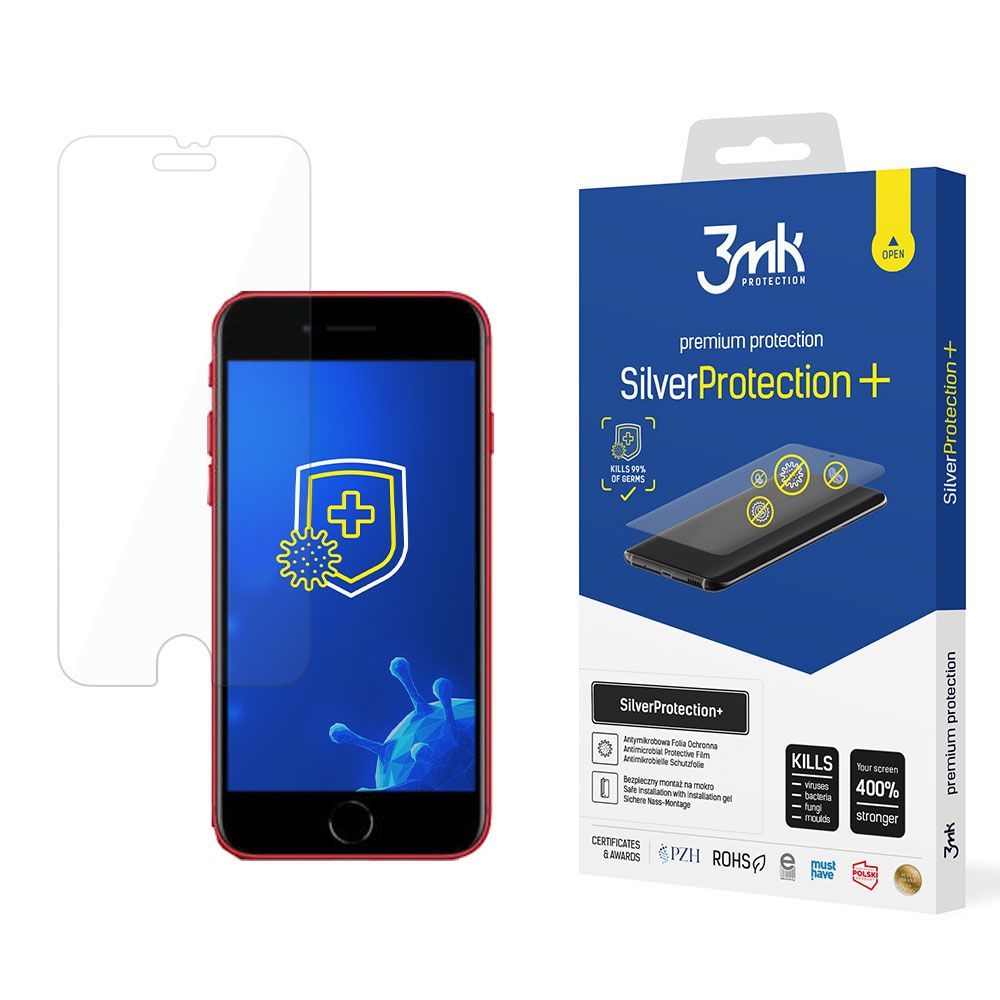 3mk SilverProtection+ antimikrobiális védőfólia Apple iPhone SE 2020/2022