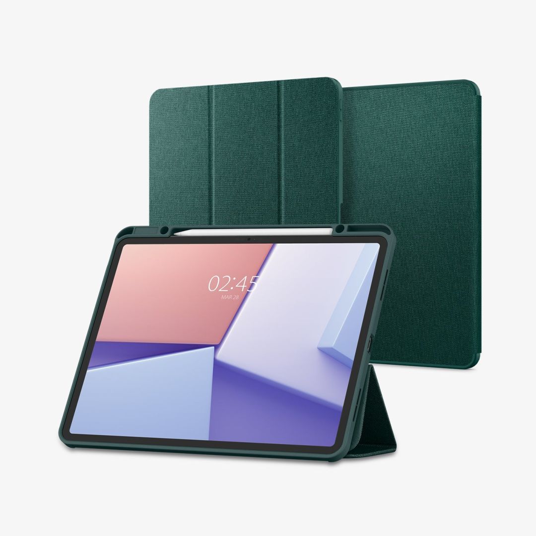 Spigen Urban Fit iPad Pro 11" 2024 Midnight Green