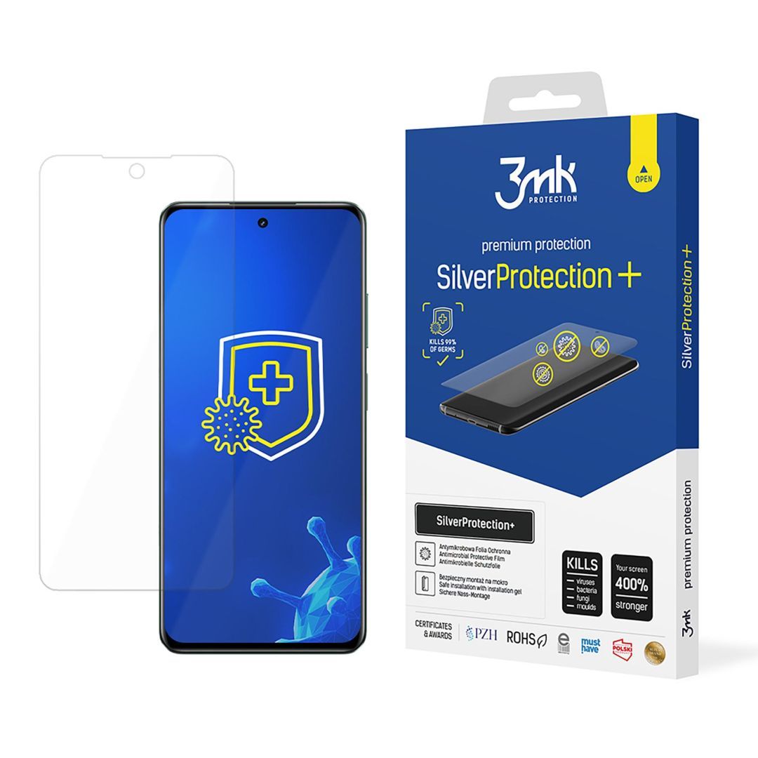 3mk SilverProtection+ antimikrobiális védőfólia Realme C63 5G