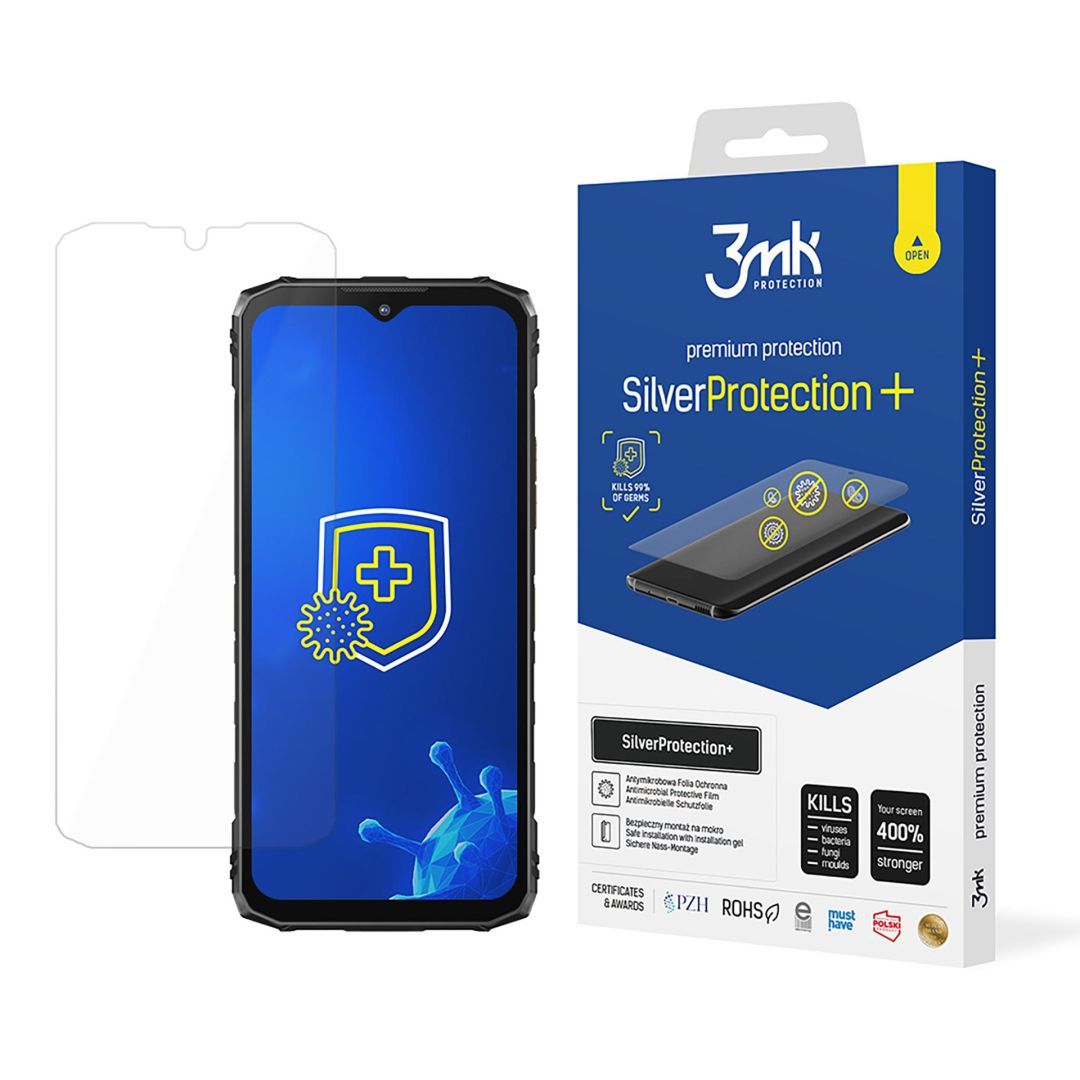 3mk SilverProtection+ antimikrobiális védőfólia Doogee Blade 10 / Pro / Ultra