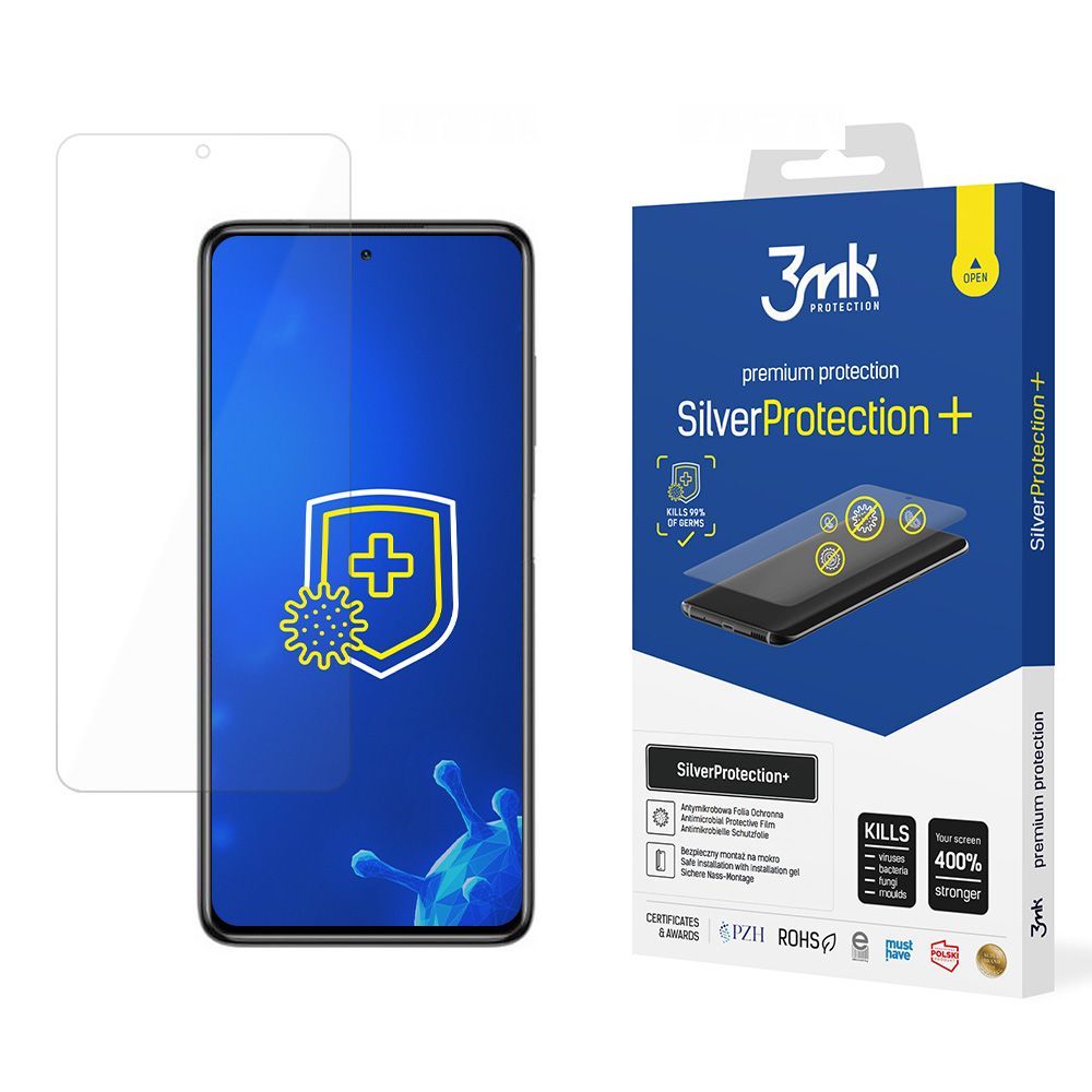 3mk SilverProtection+ antimikrobiális védőfólia Xiaomi POCO X3