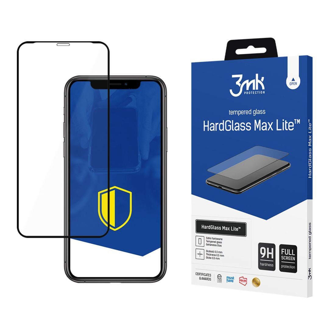 3mk HardGlass Max Lite edzett üvegfólia 9H Fekete Apple iPhone 11 Pro