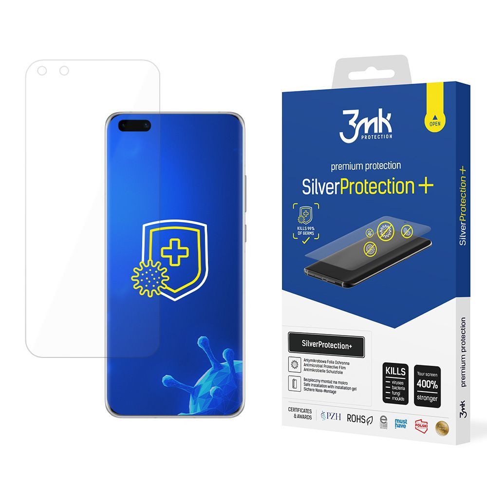 3mk SilverProtection+ antimikrobiális védőfólia Huawei P40 Pro 5G