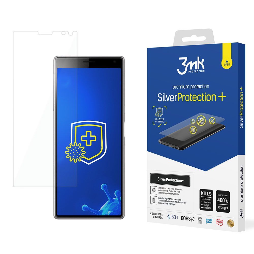 3mk SilverProtection+ antimikrobiális védőfólia Sony Xperia 10