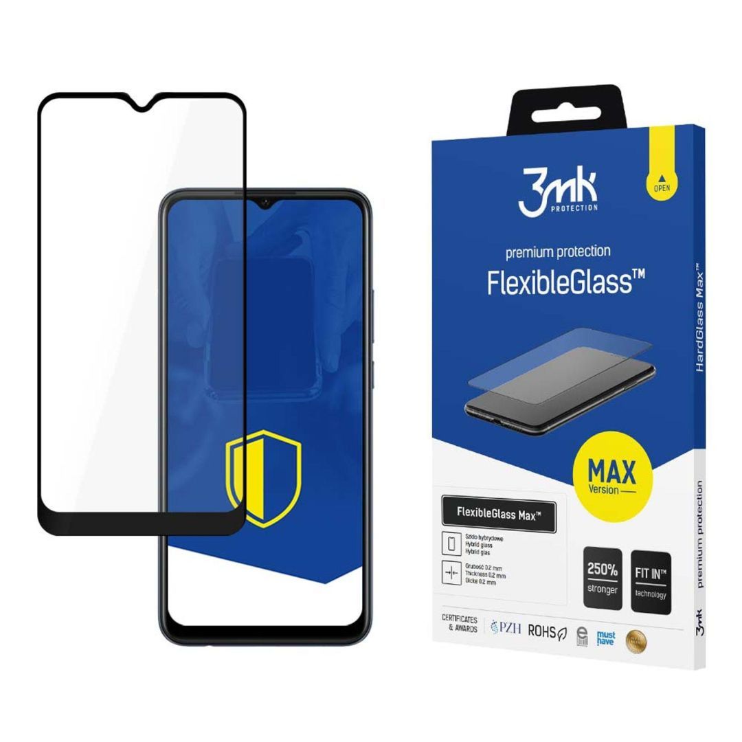 3mk FlexibleGlass Max hibrid üvegfólia 7H Fekete Oppo A15