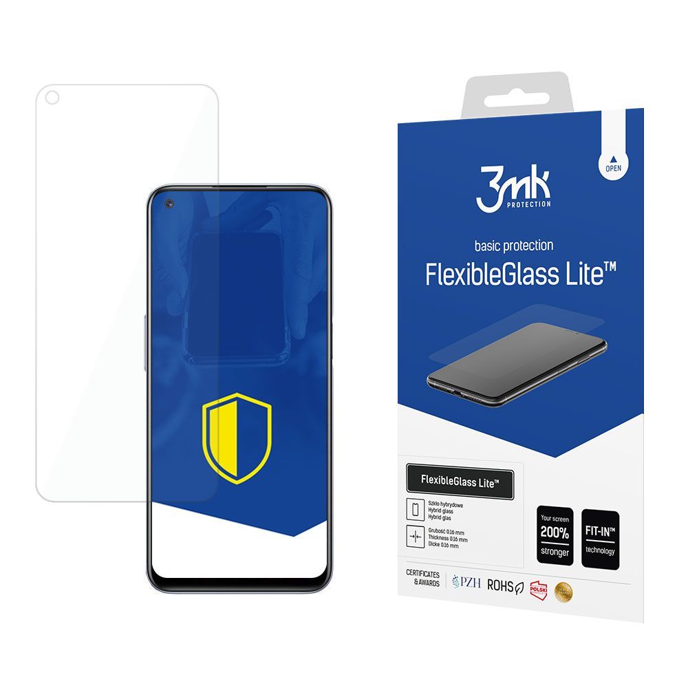 3mk FlexibleGlass Lite hibrid üvegfólia 7H Realme Narzo 30 5G