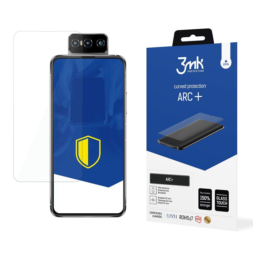 3mk ARC+ kijelző védőfólia Asus Zenfone 7