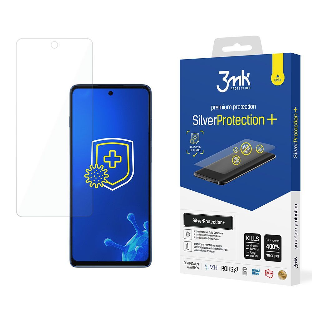 3mk SilverProtection+ antimikrobiális védőfólia Motorola Moto G200 5G