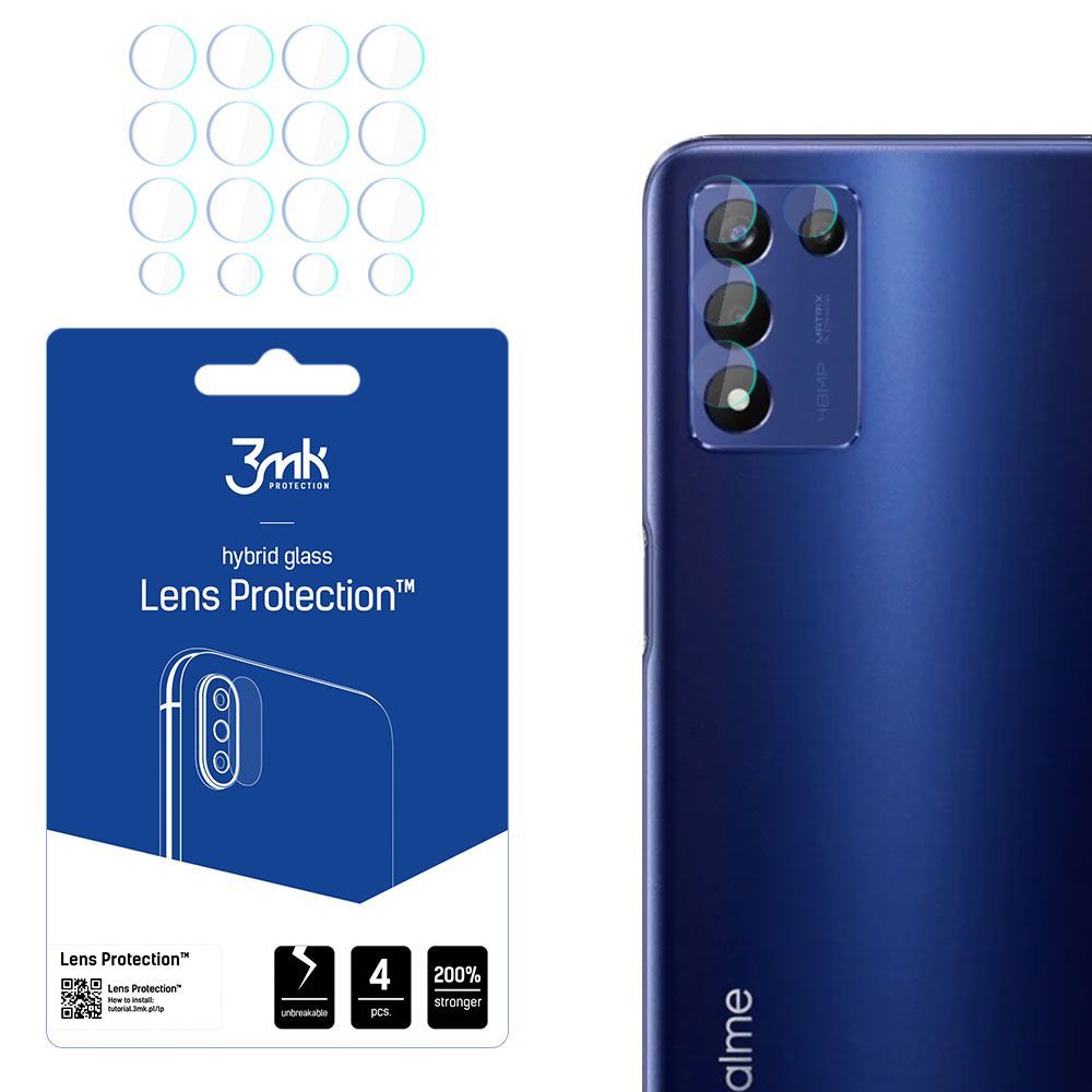 3mk Kameralencse védőfólia Realme 9 5G Speed