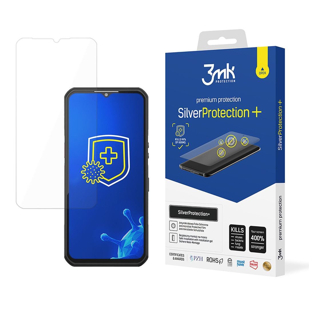 3mk SilverProtection+ antimikrobiális védőfólia Oukitel WP39