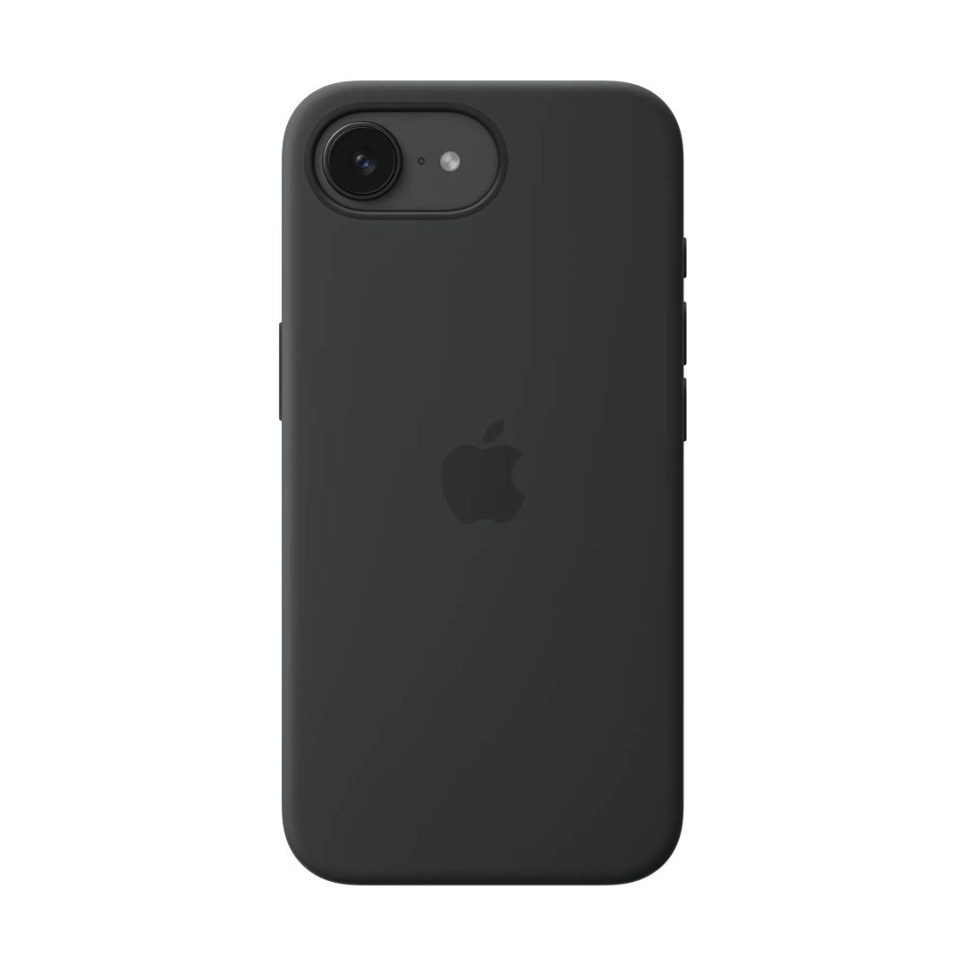 Apple iPhone 16e Silicone Case Black Apple iPhone 16e Silicone Case Black