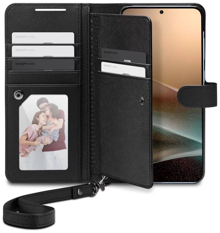 Spigen Wallet S Samsung Galaxy S25+ Black Spigen Wallet S Samsung Galaxy S25+ Black