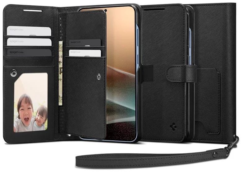 Spigen Wallet S Samsung Galaxy S25+ Black Spigen Wallet S Samsung Galaxy S25+ Black