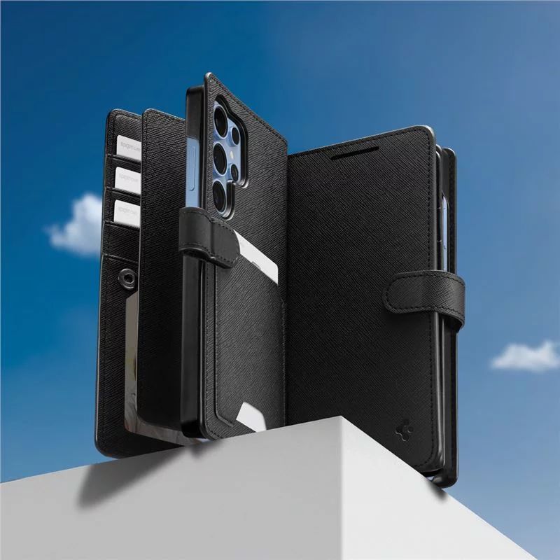 Spigen Wallet S Samsung Galaxy S25 Ultra Black
