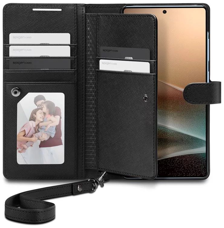 Spigen Wallet S Samsung Galaxy S25 Ultra Black