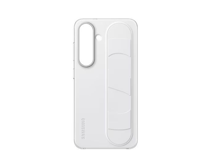 Samsung Galaxy S25 Standing Grip Case White Samsung Galaxy S25 Standing Grip Case White