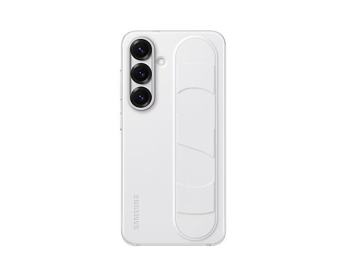 Samsung Galaxy S25 Standing Grip Case White Samsung Galaxy S25 Standing Grip Case White
