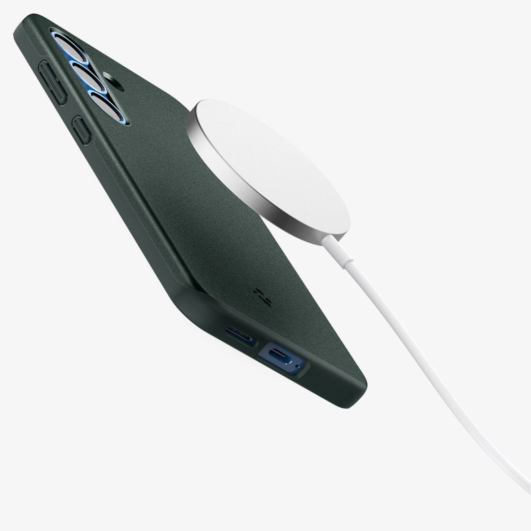 Spigen Thin Fit MagSafe Samsung Galaxy S25 Abyss Green