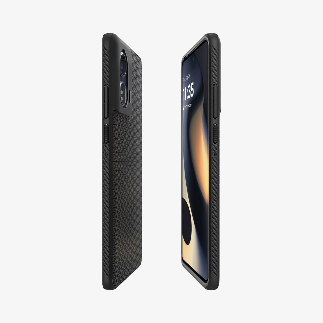 Spigen Liquid Air Motorola Edge 2024 Matte Black Spigen Liquid Air Motorola Edge 2024 Matte Black