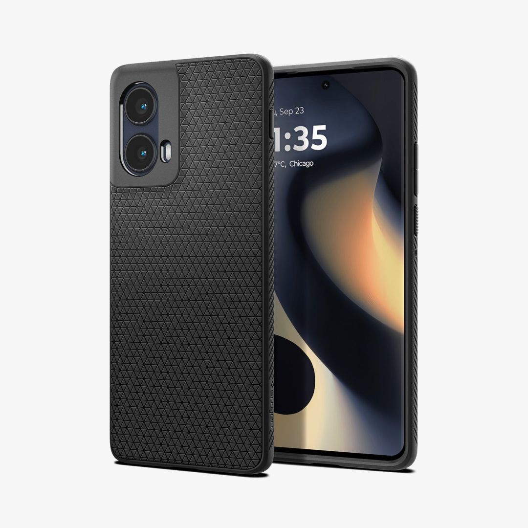 Spigen Liquid Air Motorola Edge 2024 Matte Black Spigen Liquid Air Motorola Edge 2024 Matte Black