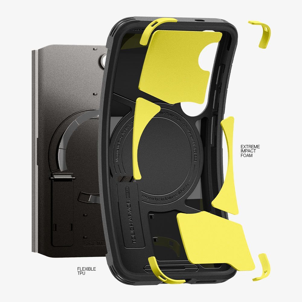 Spigen Tough Armor MagSafe Samsung Galaxy S25+ Gunmetal Spigen Tough Armor MagSafe Samsung Galaxy S25+ Gunmetal