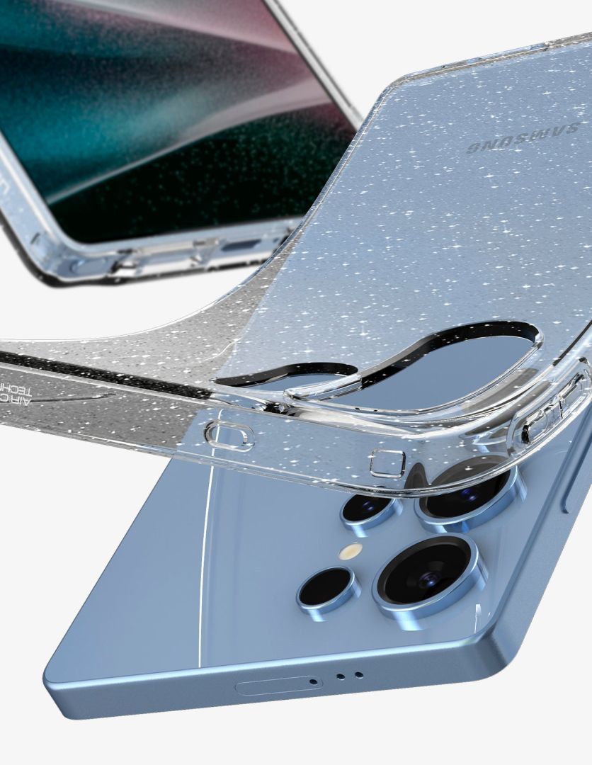 Spigen Liquid Crystal Glitter Samsung Galaxy S25 Ultra Crystal Quartz Spigen Liquid Crystal Glitter Samsung Galaxy S25 Ultra Crystal Quartz
