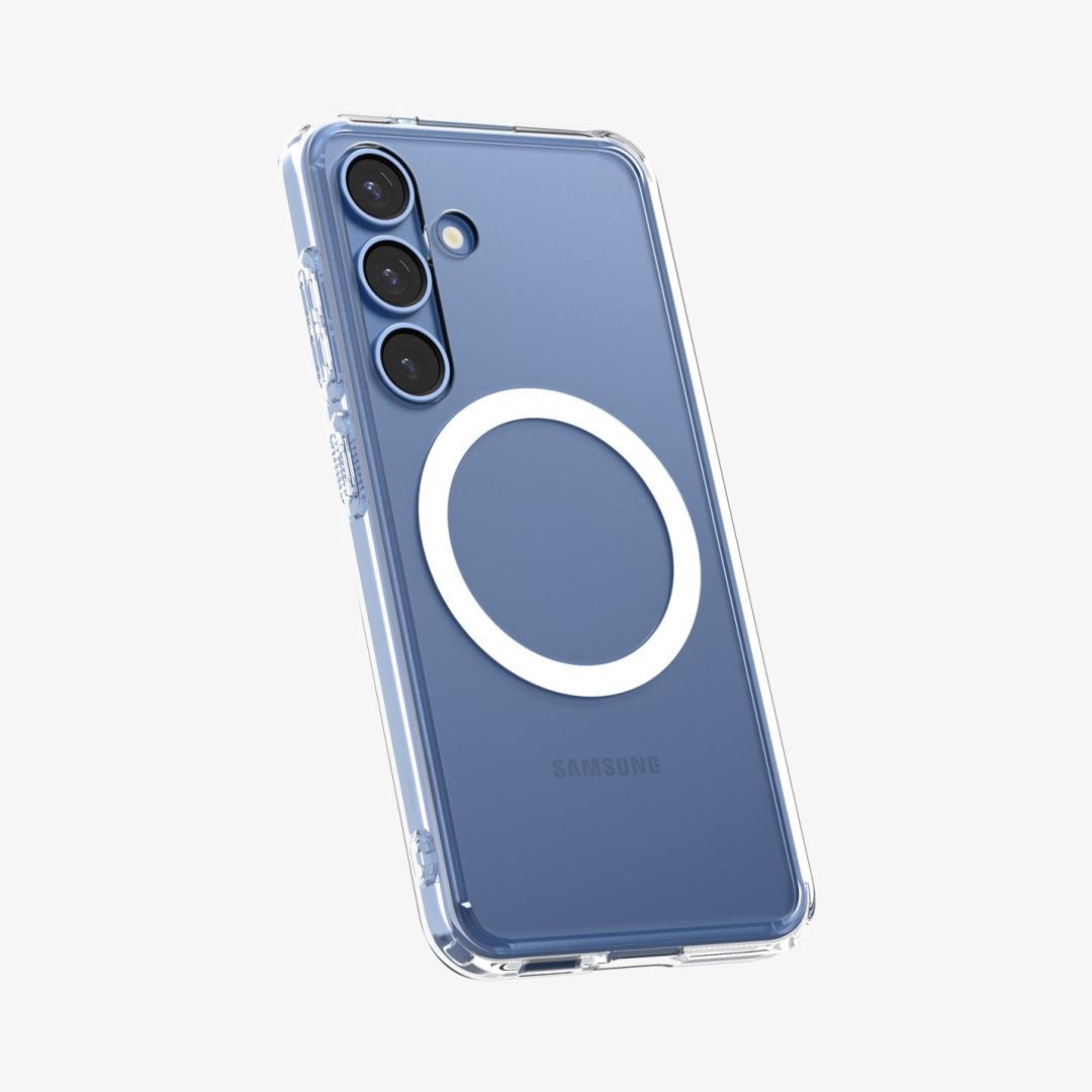 Spigen Ultra Hybrid MagSafe Samsung Galaxy S25+ Clear White Spigen Ultra Hybrid MagSafe Samsung Galaxy S25+ Clear White