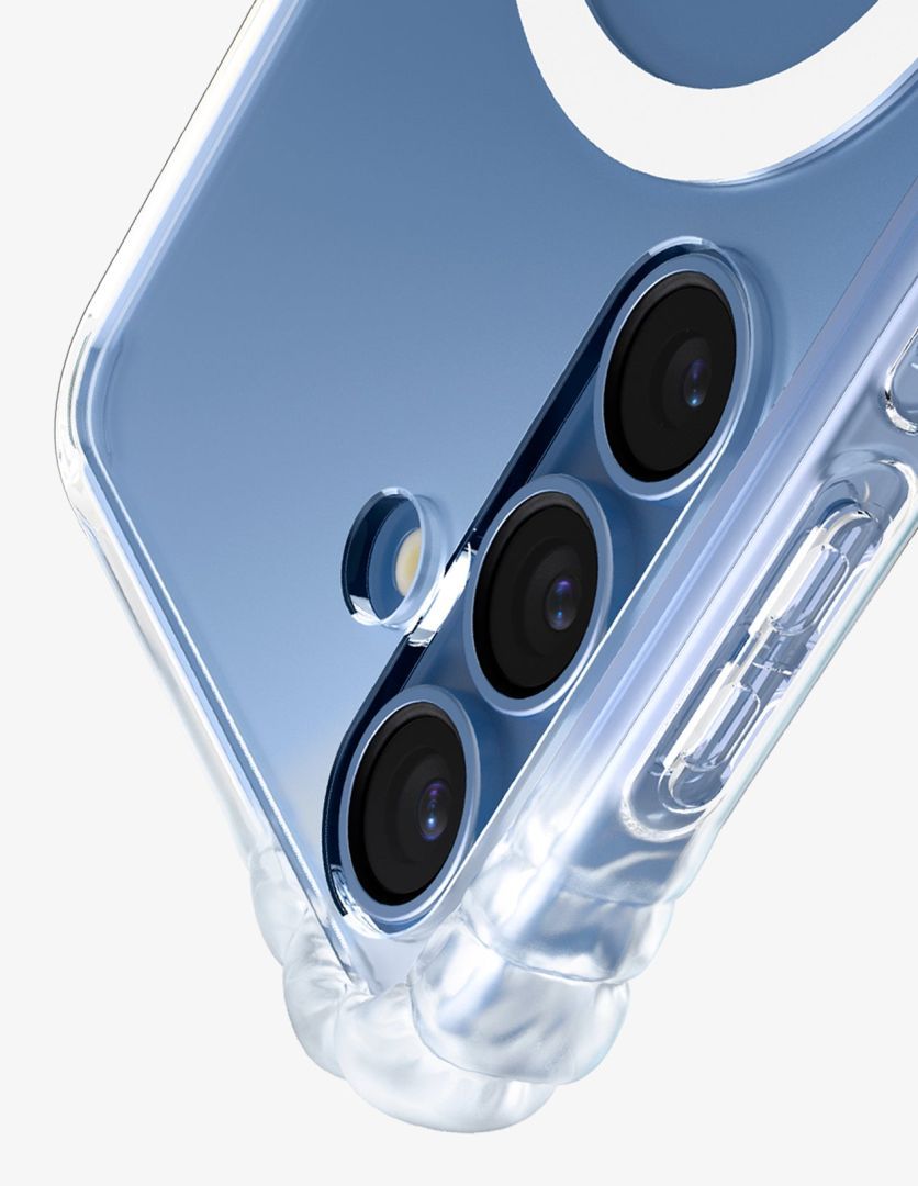 Spigen Ultra Hybrid MagSafe Samsung Galaxy S25+ Clear White Spigen Ultra Hybrid MagSafe Samsung Galaxy S25+ Clear White