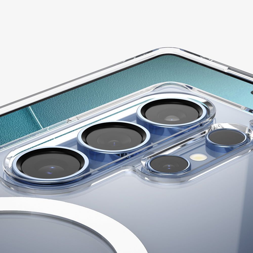 Spigen Ultra Hybrid MagSafe Samsung Galaxy S25+ Clear White Spigen Ultra Hybrid MagSafe Samsung Galaxy S25+ Clear White