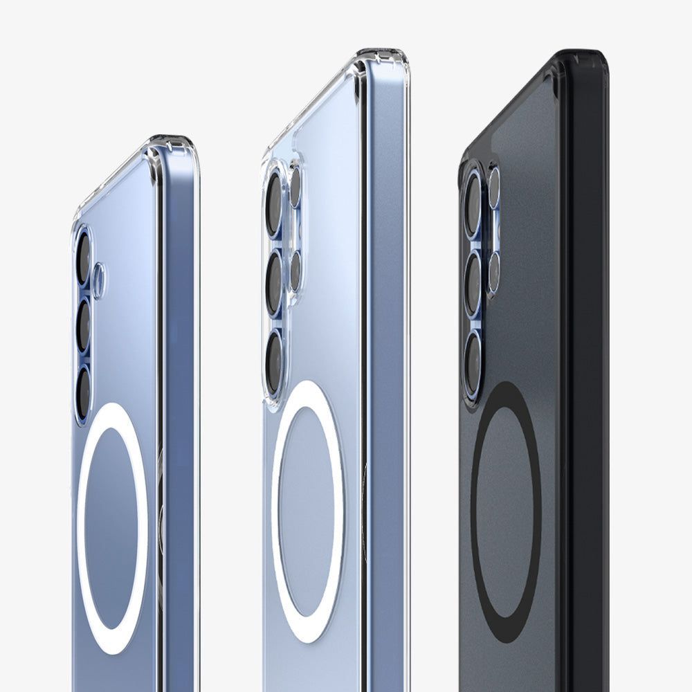 Spigen Ultra Hybrid MagSafe Samsung Galaxy S25+ Clear White Spigen Ultra Hybrid MagSafe Samsung Galaxy S25+ Clear White