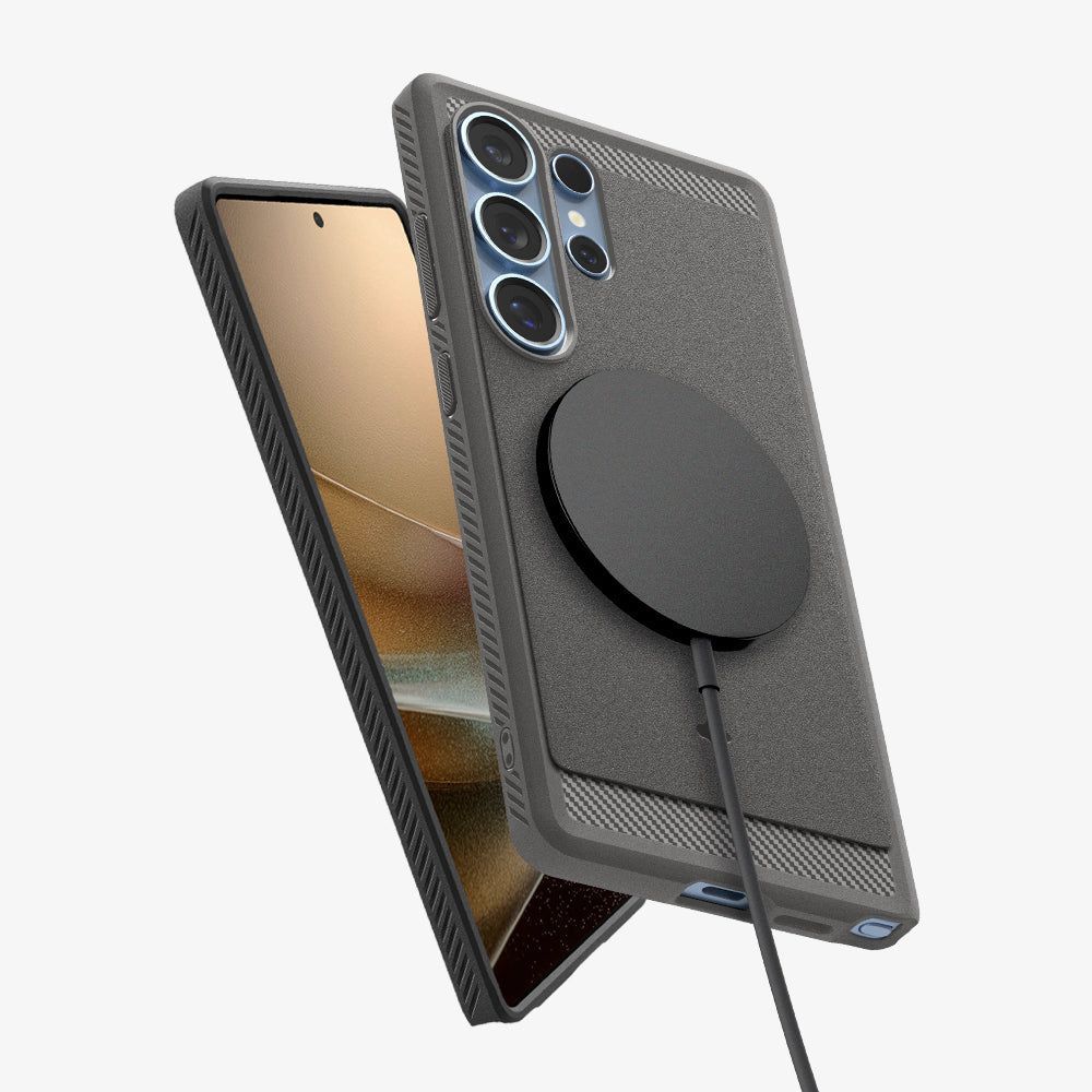 Spigen Rugged Armor MagSafe Samsung Galaxy S25 Ultra Marble Grey Spigen Rugged Armor MagSafe Samsung Galaxy S25 Ultra Marble Grey