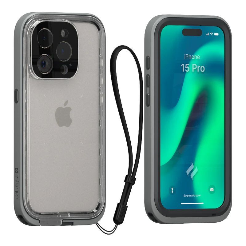 Catalyst Total Protection iPhone 15 Pro case Titanium Gray Catalyst Total Protection iPhone 15 Pro case Titanium Gray