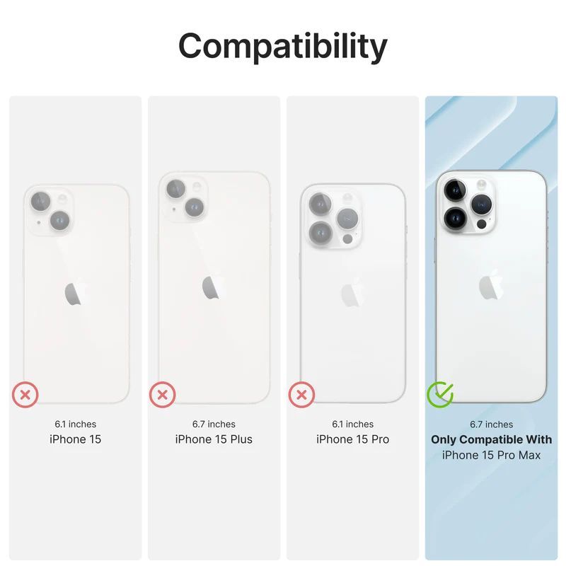 Catalyst Total Protection iPhone 15 Pro Max case Titanium Gray Catalyst Total Protection iPhone 15 Pro Max case Titanium Gray