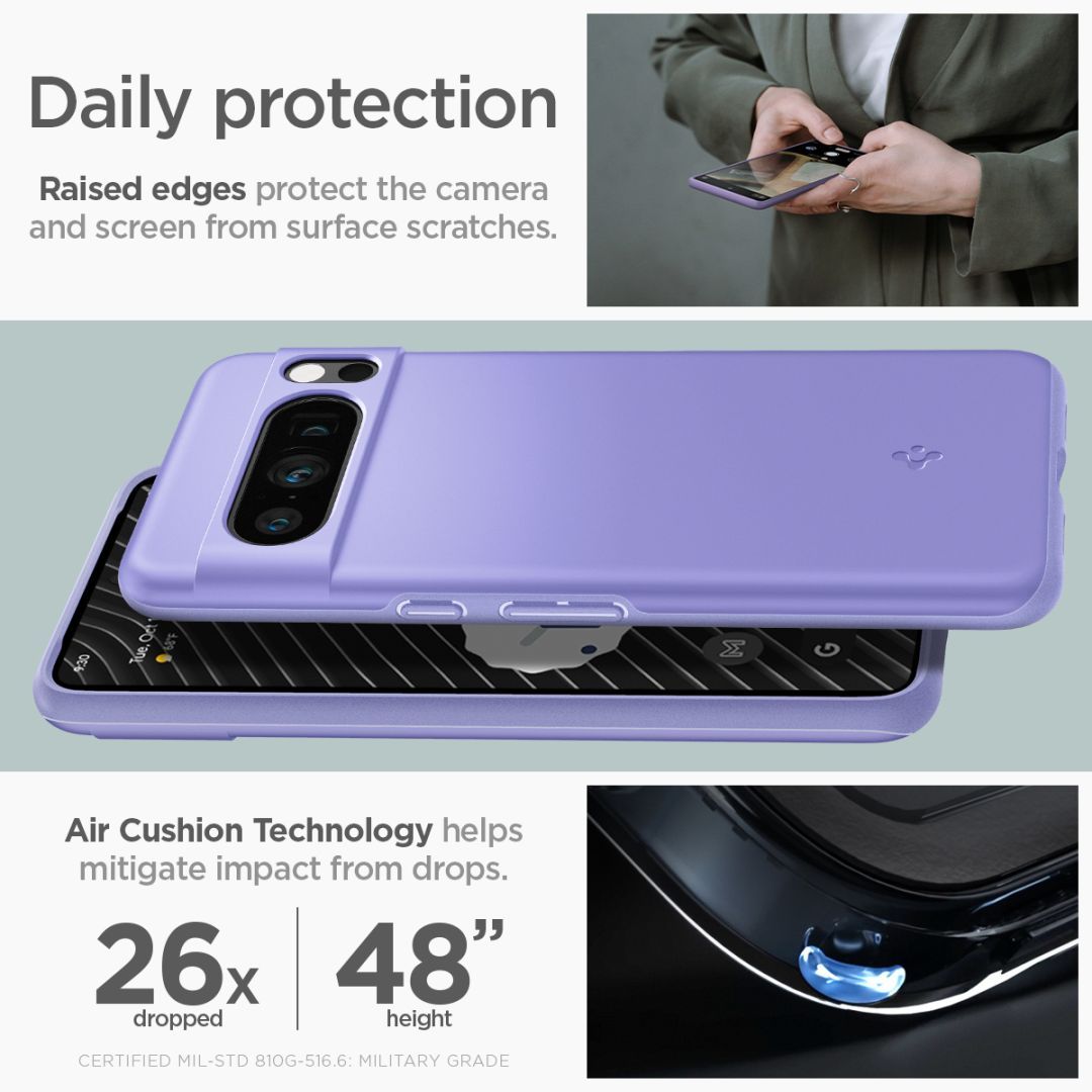 Spigen Google Pixel 8 Pro Thin Fit Awesome Violet Spigen Google Pixel 8 Pro Thin Fit Awesome Violet