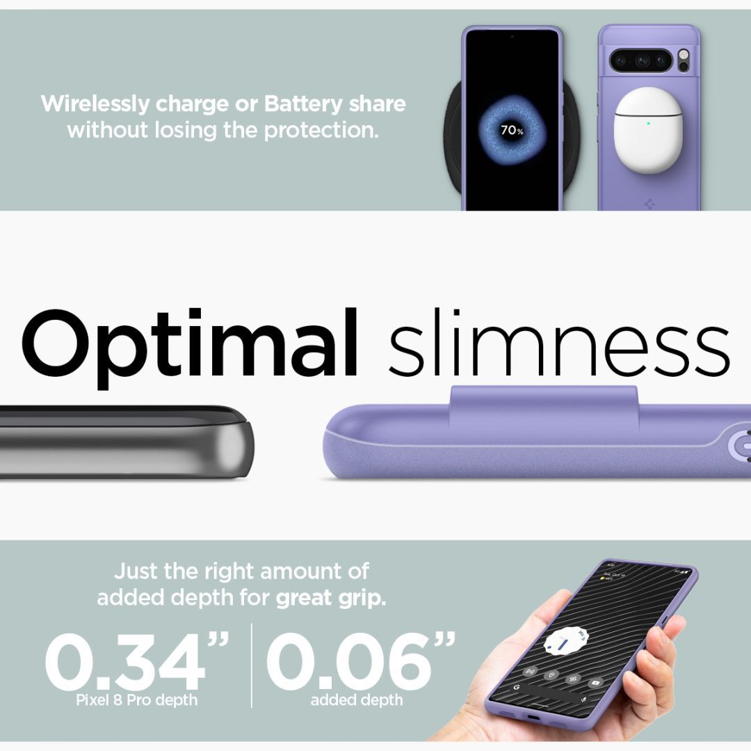 Spigen Google Pixel 8 Pro Thin Fit Awesome Violet Spigen Google Pixel 8 Pro Thin Fit Awesome Violet
