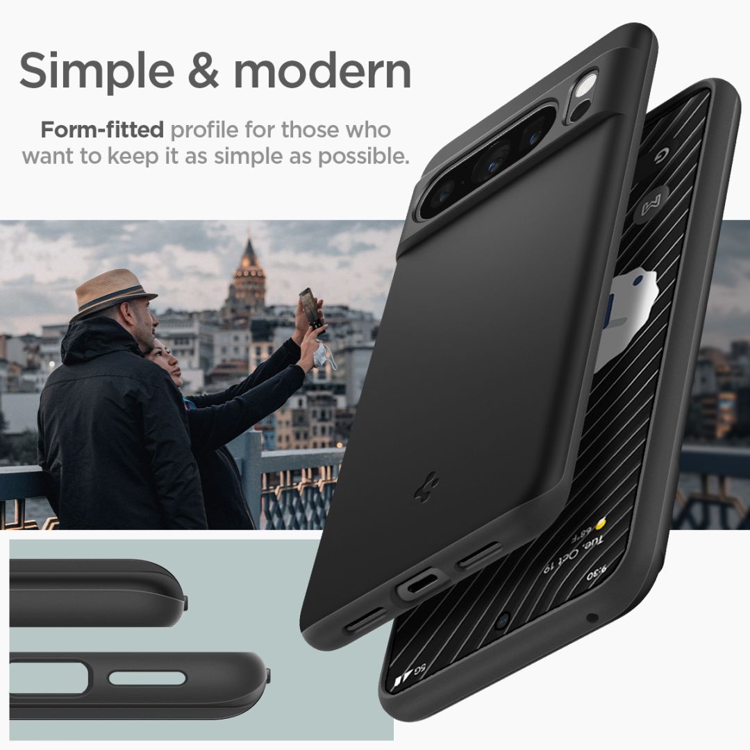 Spigen Google Pixel 8 Pro Thin Fit Black Spigen Google Pixel 8 Pro Thin Fit Black
