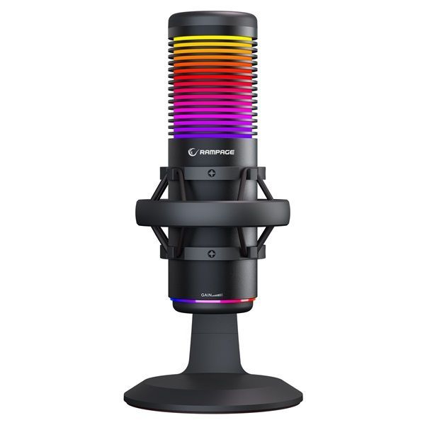 Rampage Bemol Microphone RGB Black Rampage Bemol Microphone RGB Black