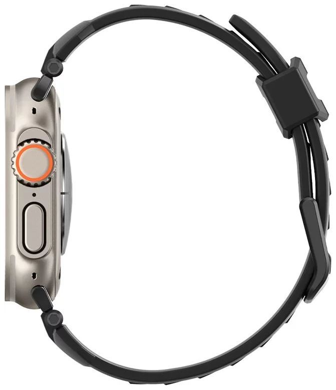 Spigen Rugged Ultra Band for Apple Watch 49mm/45mm/44mm/42mm Matte Black Spigen Rugged Ultra Band for Apple Watch 49mm/45mm/44mm/42mm Matte Black