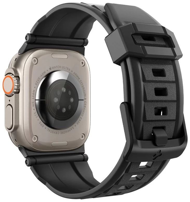 Spigen Rugged Ultra Band for Apple Watch 49mm/45mm/44mm/42mm Matte Black Spigen Rugged Ultra Band for Apple Watch 49mm/45mm/44mm/42mm Matte Black