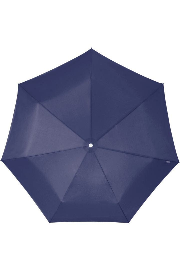 Samsonite Alu Drop S 3 Sect. Auto O/C Slim Umbrella Indigo Blue