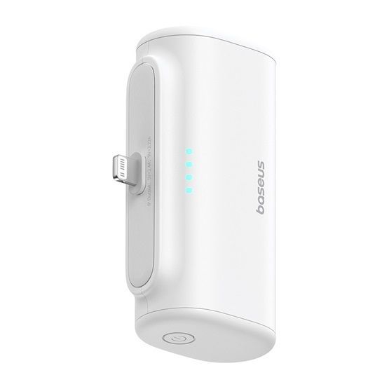 Baseus Compact 20W iPhone 5000mAh PowerBank White Baseus Compact 20W iPhone 5000mAh PowerBank White