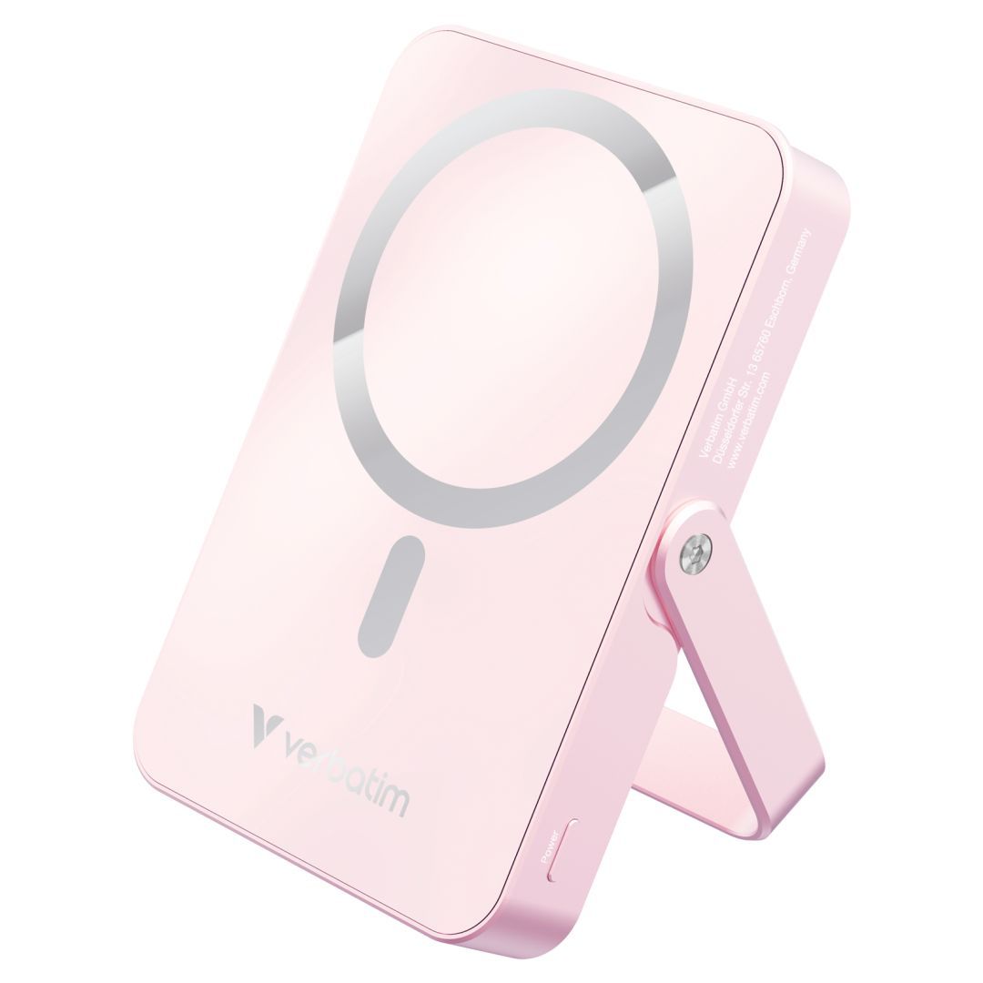 Verbatim Charge "n" Go PowerBank with Stand 10000mAh PowerBank Pink