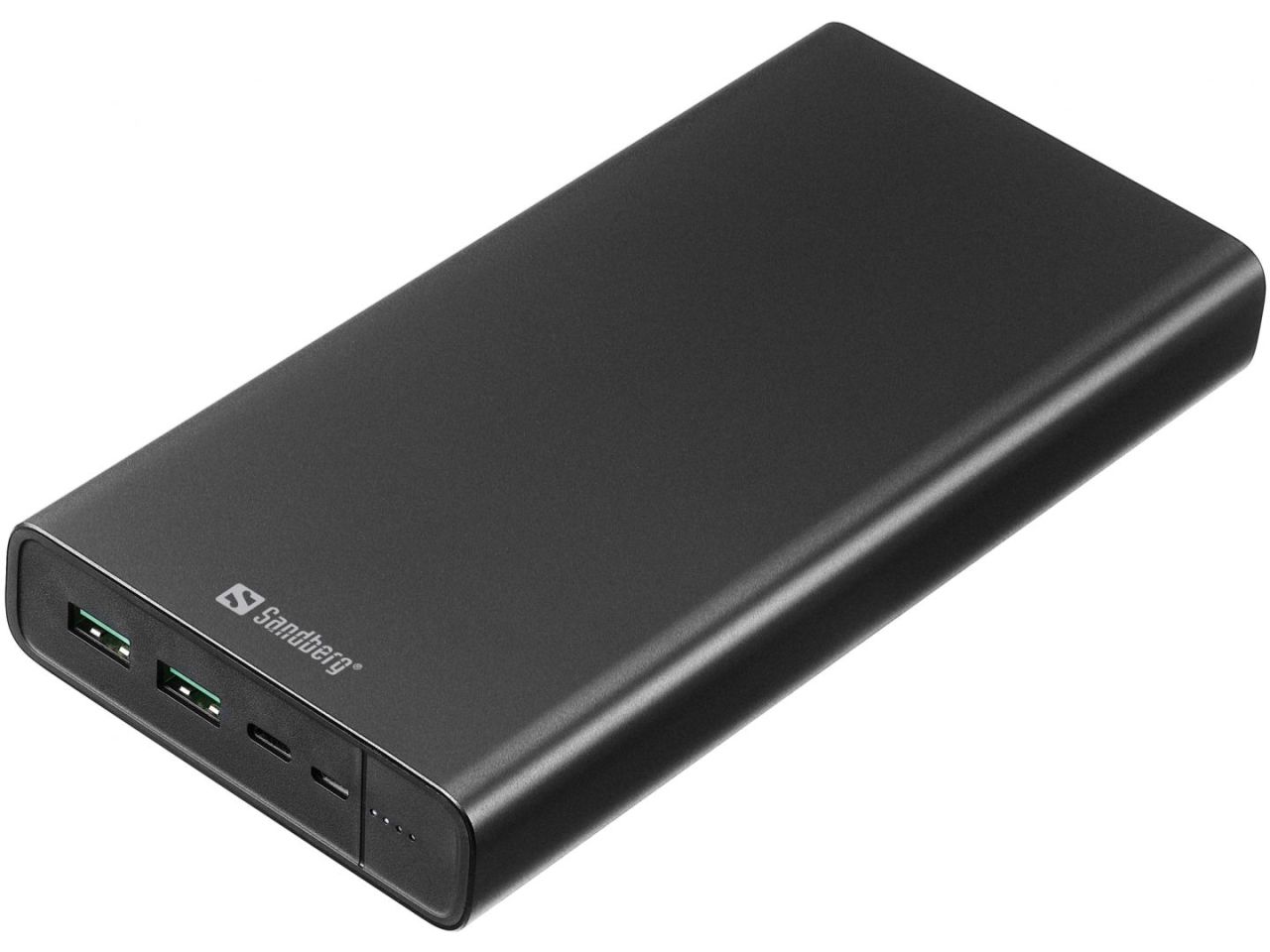Sandberg USB-C PD 100W 38400mAh Powerbank Black Sandberg USB-C PD 100W 38400mAh Powerbank Black