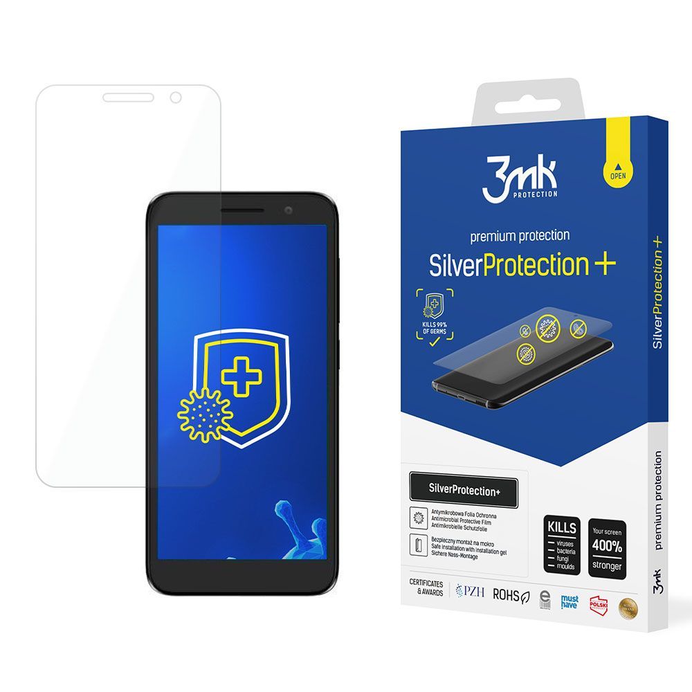 3mk SilverProtection+ antimikrobiális védőfólia Alcatel 1 2019