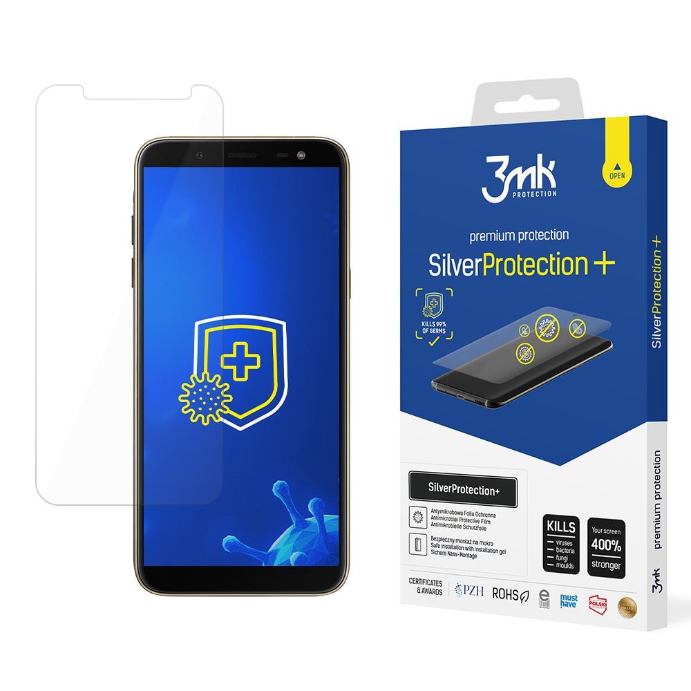 3mk SilverProtection+ antimikrobiális védőfólia Samsung Galaxy J6 2018