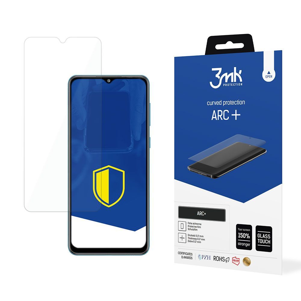 3mk ARC+ kijelző védőfólia Samsung Galaxy M02